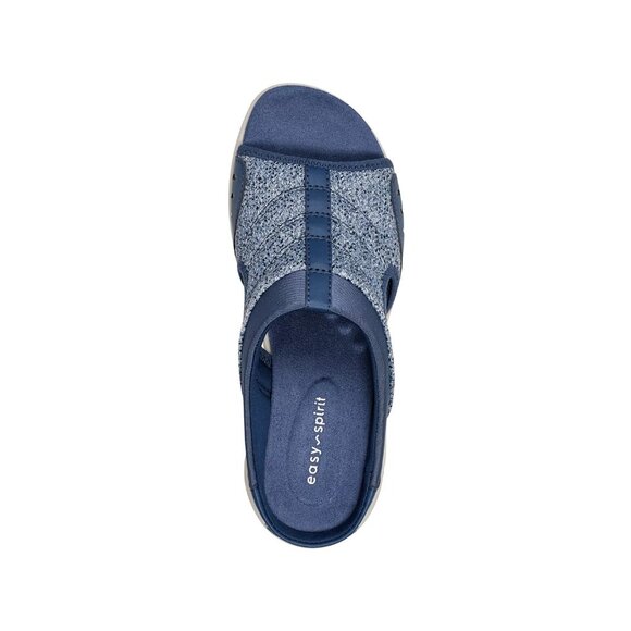 Easy Spirit Womens Traciee 2 Lightweight Flat Sandals Blue 10 W MSRP $65 - Picture 3 of 5